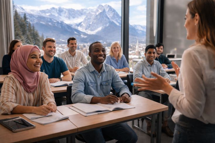 Professional education counselling session